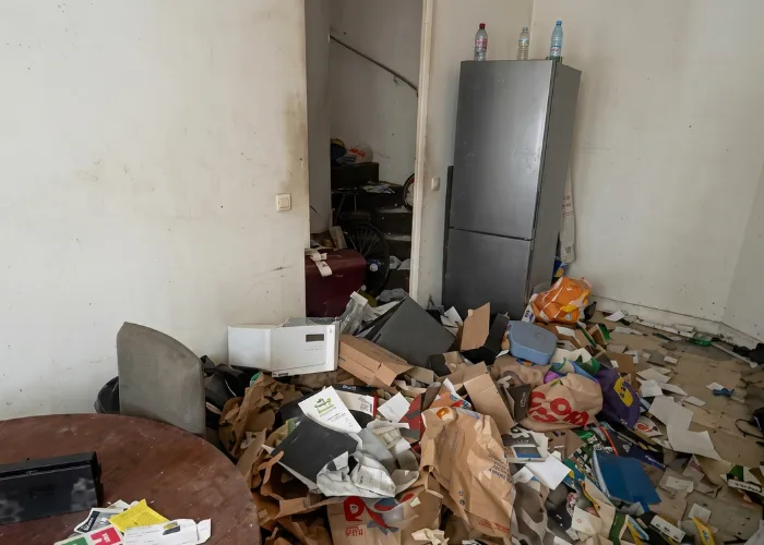 Syndrome diogene carton et accumulation de déchets à Sarcelles