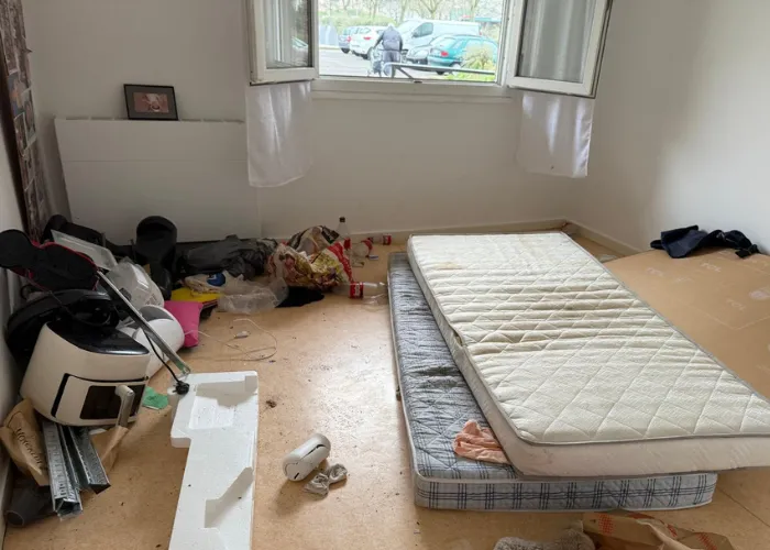 Débarras déchets et matelas chambre